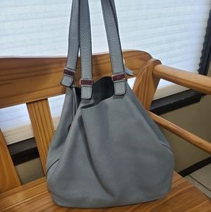 Michael kors blue handbag